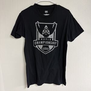 Medium World Championship League Legends 2014 Shirt Black